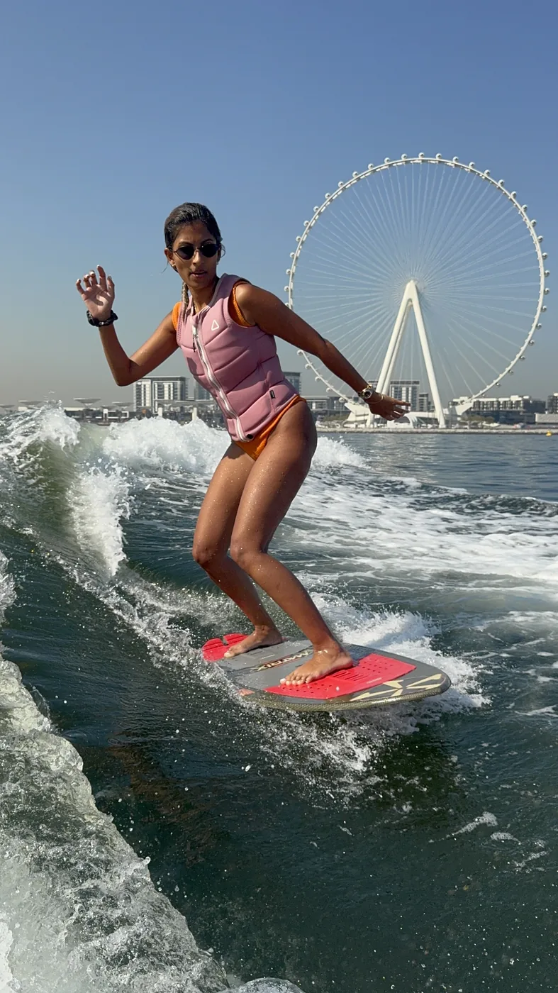 Riding the wave